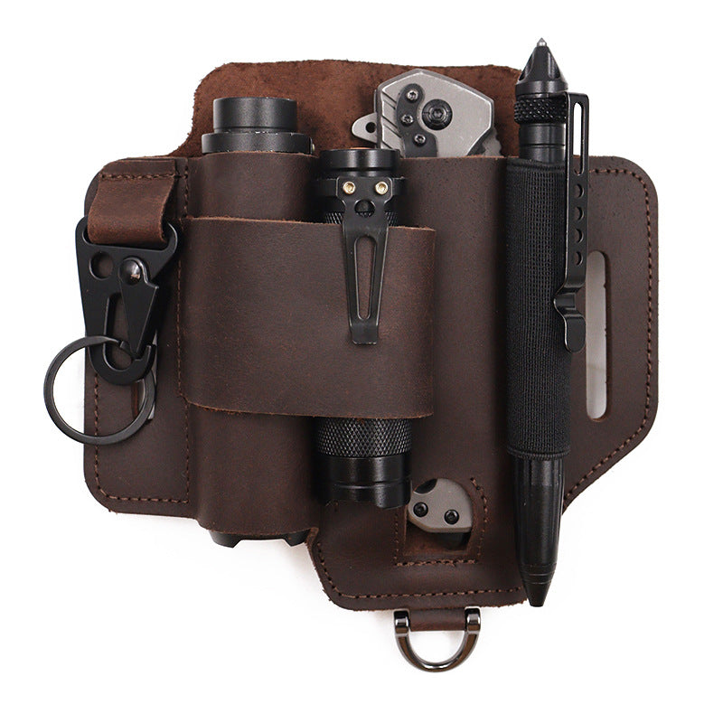 Men's Casual Solid Color Belt Bag, Multi-functional Waist Bag, Waist Slip Pocket, Outdoor Multitool Kits for Fishing Hunting Foraging, Casual High-quality Daily Commuting Bag