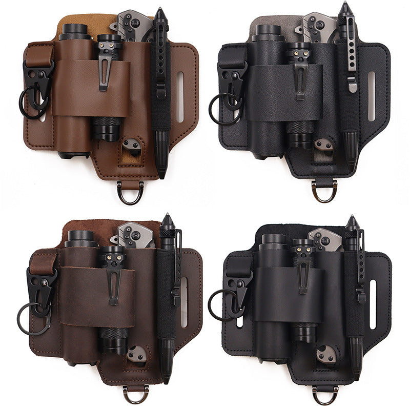 Men's Casual Solid Color Belt Bag, Multi-functional Waist Bag, Waist Slip Pocket, Outdoor Multitool Kits for Fishing Hunting Foraging, Casual High-quality Daily Commuting Bag