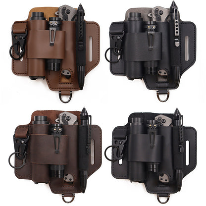Men's Casual Solid Color Belt Bag, Multi-functional Waist Bag, Waist Slip Pocket, Outdoor Multitool Kits for Fishing Hunting Foraging, Casual High-quality Daily Commuting Bag