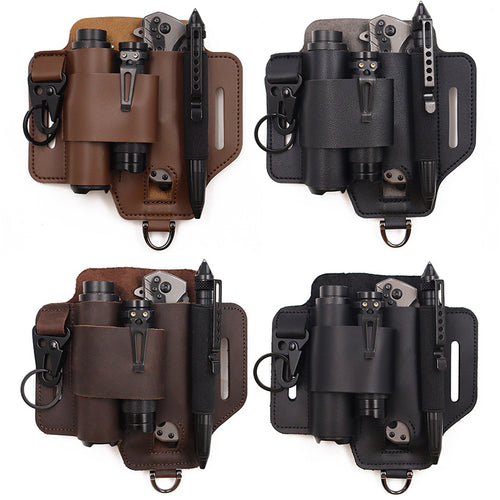 Men's Casual Solid Color Belt Bag, Multi-functional Waist Bag, Waist Slip Pocket, Outdoor Multitool Kits for Fishing Hunting Foraging, Casual High-quality Daily Commuting Bag