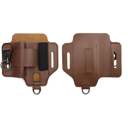 Men's Casual Solid Color Belt Bag, Multi-functional Waist Bag, Waist Slip Pocket, Outdoor Multitool Kits for Fishing Hunting Foraging, Casual High-quality Daily Commuting Bag