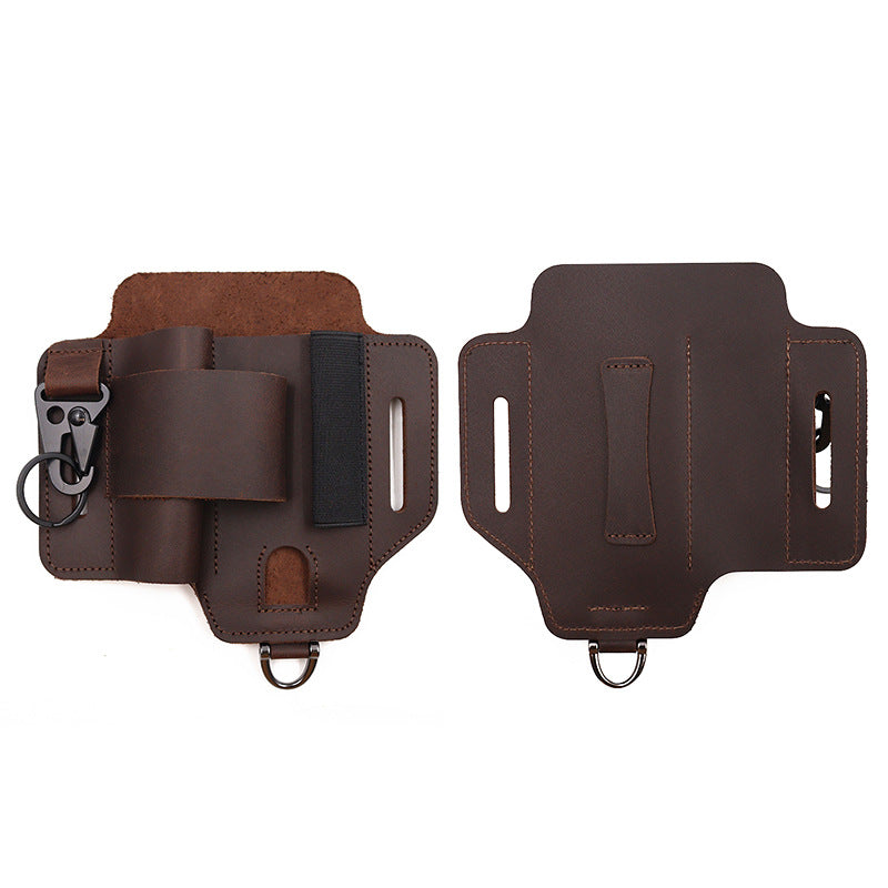 Men's Casual Solid Color Belt Bag, Multi-functional Waist Bag, Waist Slip Pocket, Outdoor Multitool Kits for Fishing Hunting Foraging, Casual High-quality Daily Commuting Bag