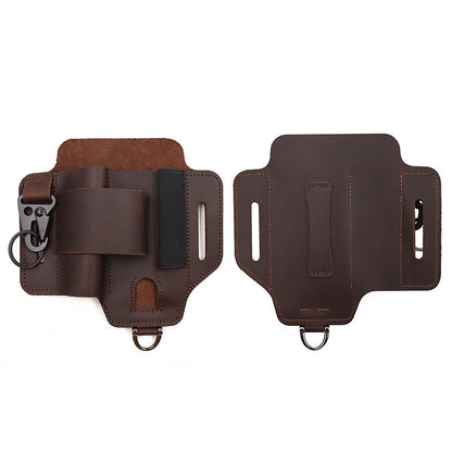 Men's Casual Solid Color Belt Bag, Multi-functional Waist Bag, Waist Slip Pocket, Outdoor Multitool Kits for Fishing Hunting Foraging, Casual High-quality Daily Commuting Bag