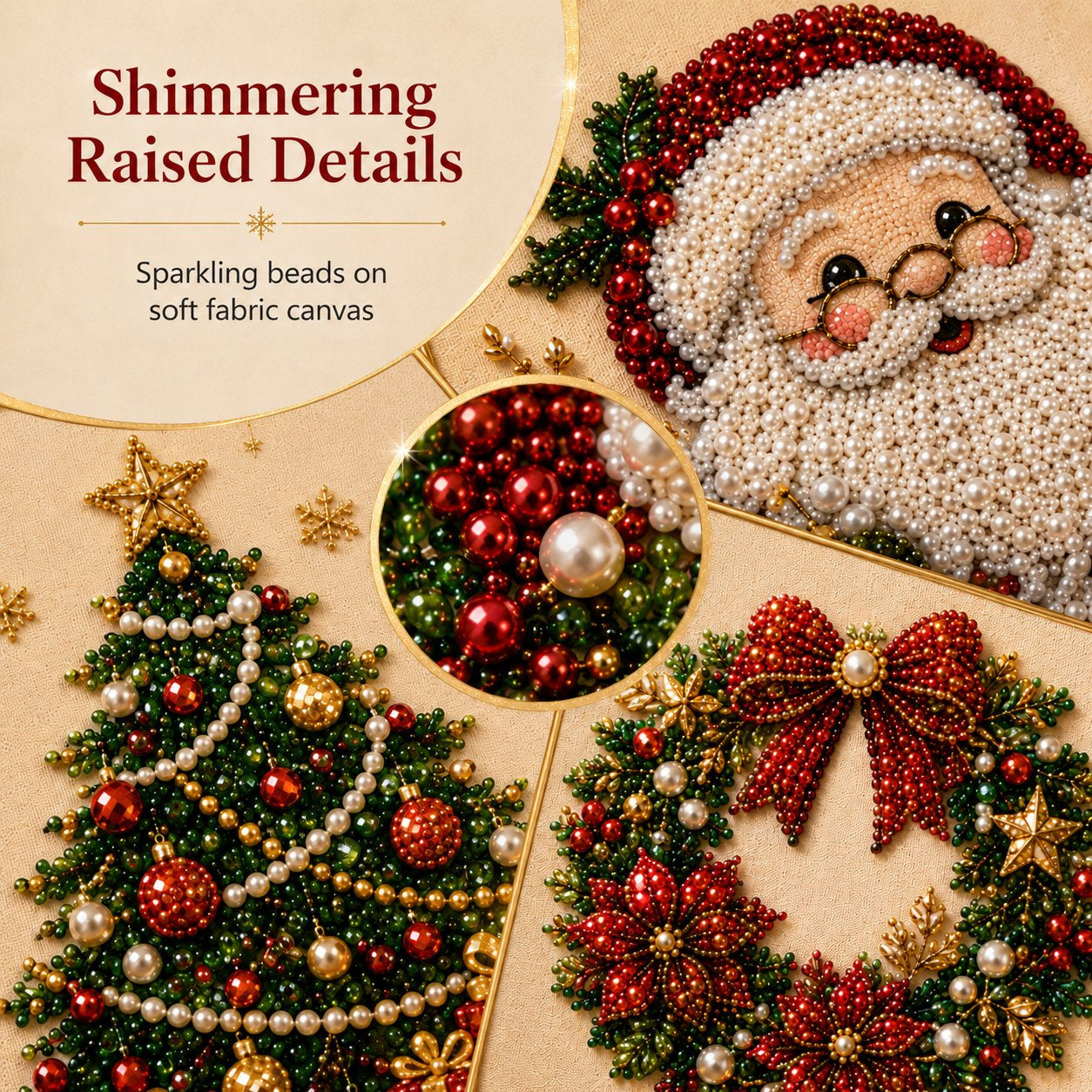 Christmas Pearl Art DIY Kit