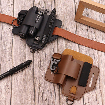 Men's Casual Solid Color Belt Bag, Multi-functional Waist Bag, Waist Slip Pocket, Outdoor Multitool Kits for Fishing Hunting Foraging, Casual High-quality Daily Commuting Bag