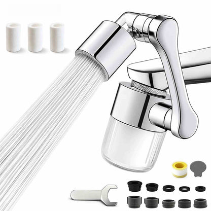 3D Swivel Filter Faucet Extender