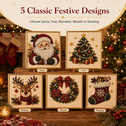 Christmas Pearl Art DIY Kit