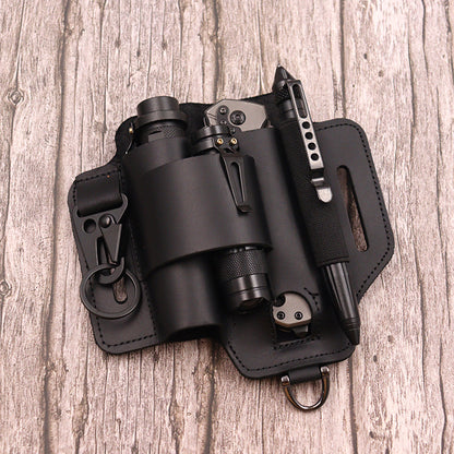 Men's Casual Solid Color Belt Bag, Multi-functional Waist Bag, Waist Slip Pocket, Outdoor Multitool Kits for Fishing Hunting Foraging, Casual High-quality Daily Commuting Bag