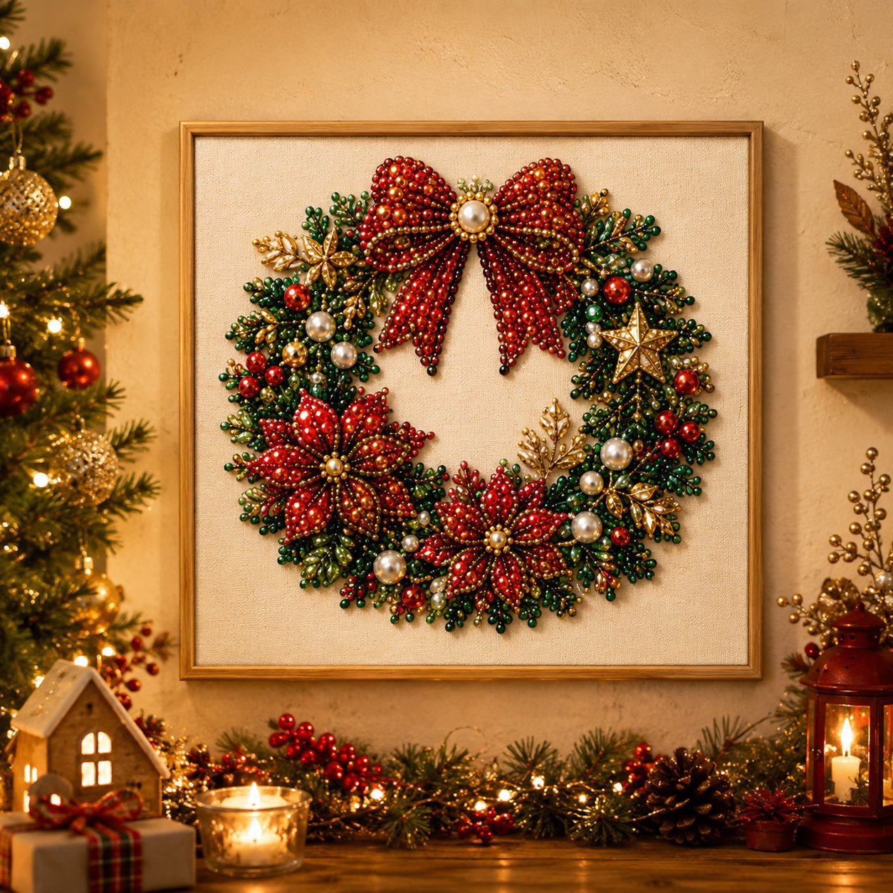 Christmas Pearl Art DIY Kit
