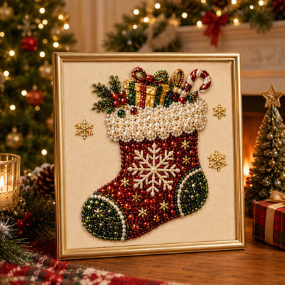 Christmas Pearl Art DIY Kit