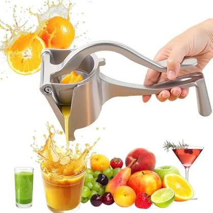 Food-Grade Aluminum Manual Squeezer for Lemons, Limes & Oranges