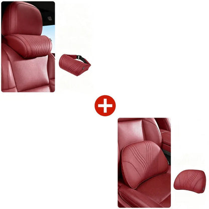 🚗💤 Relieve Driving Fatigue! Universal Memory Foam Car Headrest Neck Pillow, Ergonomic Support Auto Neck Cushion for Long Road Trips