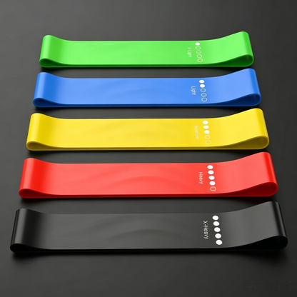 ForgedGains Resistance Bands Set — 5 Levels for Home & Gym Training