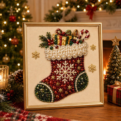 Christmas Pearl Art DIY Kit